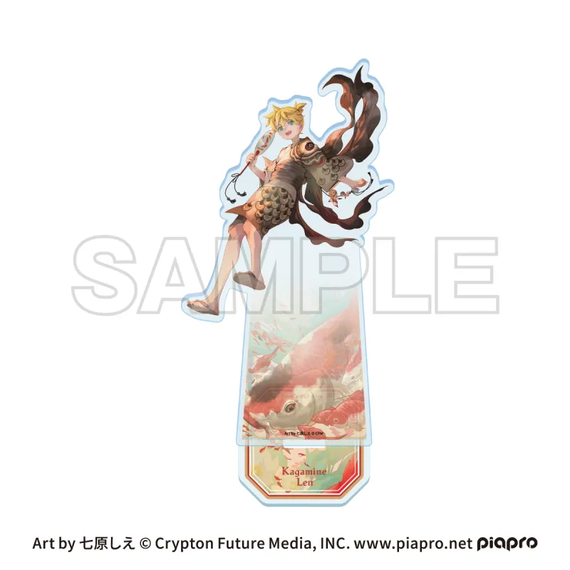 ピアプロキャラクターズ cosmetics 音彩ノ粧 アクリルスタンド 鏡音レン