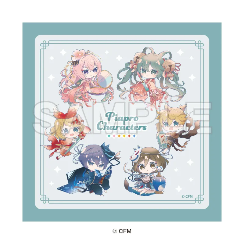 ピアプロキャラクターズ　cosmetics 音彩ノ粧 ミニタオル