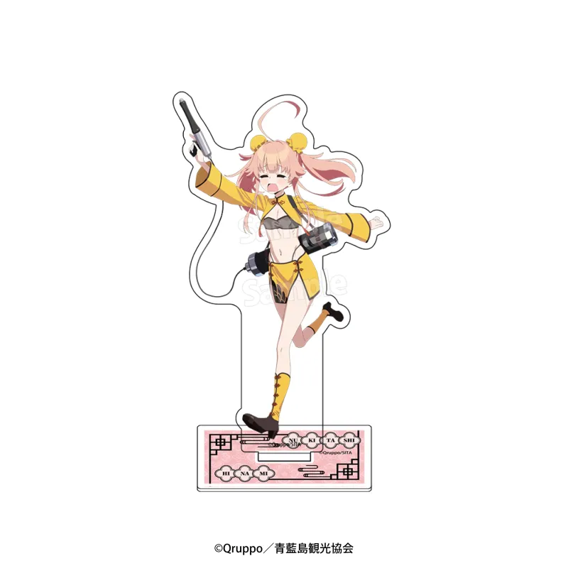 ぬきたし THE ANIMATION アクリルスタンド 描き下ろし「セクシーチャイナバトル!」渡会ヒナミ