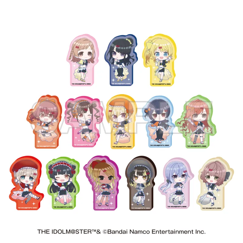 NTTドコモ×アイドルマスター シャイニーカラーズ トレーディングミニアクリルブロックA(全14種)