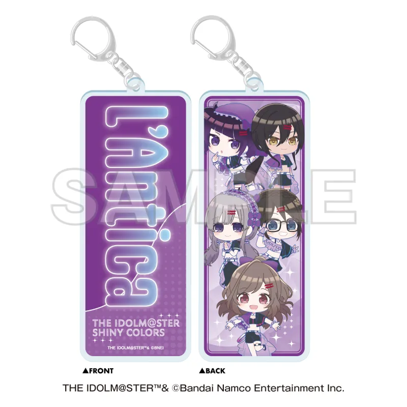 NTTドコモ×アイドルマスター シャイニーカラーズ 両面ユニットキーホルダー 283プロ アンティーカ