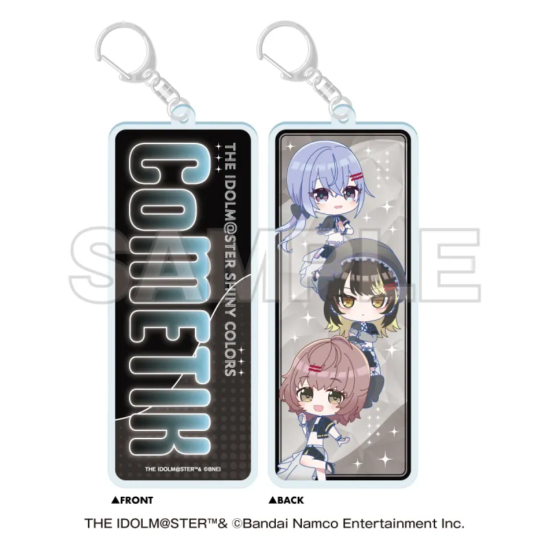 NTTドコモ×アイドルマスター シャイニーカラーズ 両面ユニットキーホルダー 283プロ コメティック