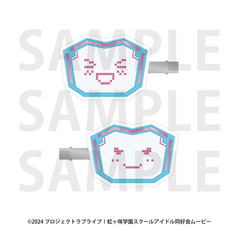 ラブライブ!虹ヶ咲学園スクールアイドル同好会 前髪クリップ