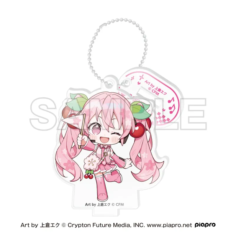 桜ミク×Shibuya Sakura Stage ミニキャラスタンドキーホルダー C