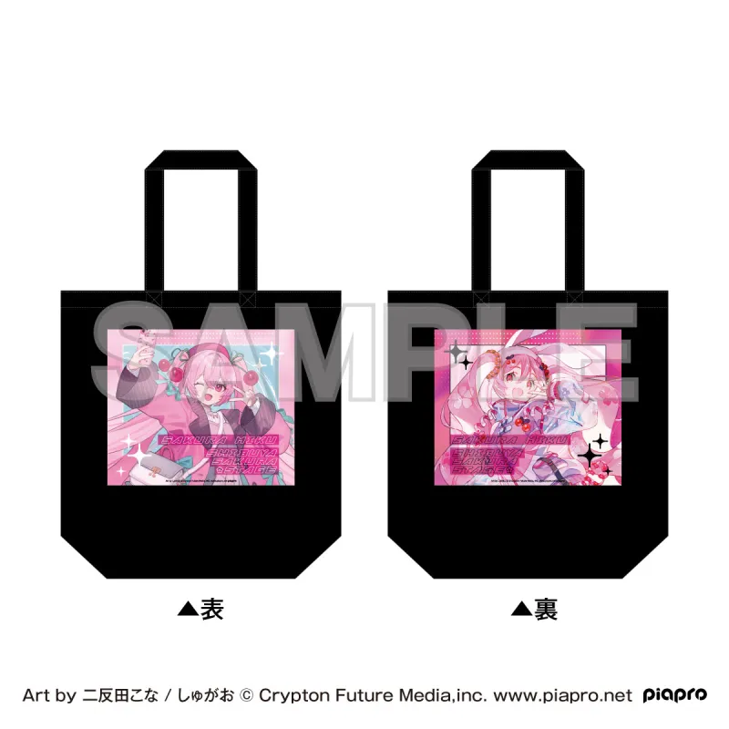 桜ミク×Shibuya Sakura Stage 両面トートバッグ