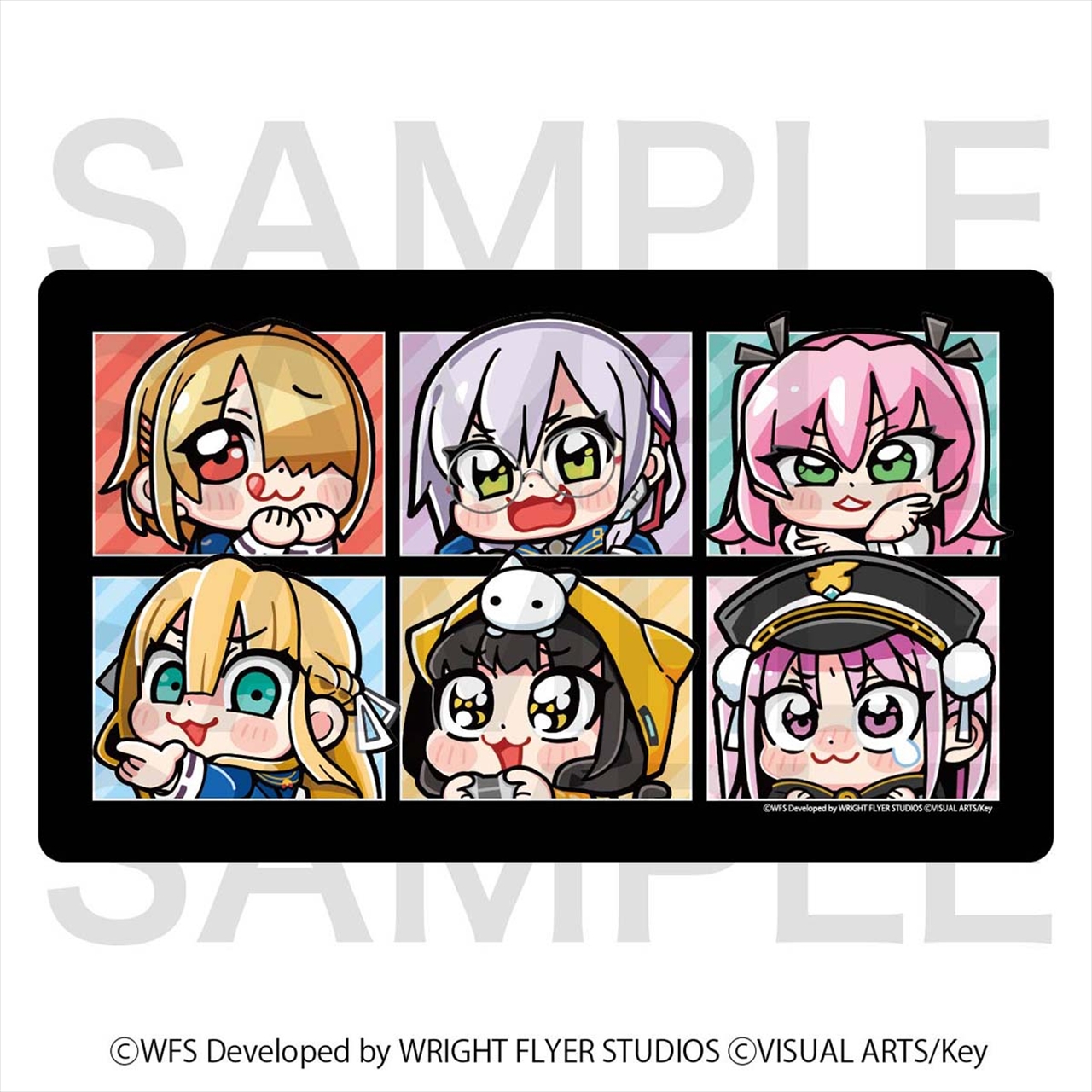 ヘブンバーンズレッド Art by 大川ぶくぶ デスクラバーマット