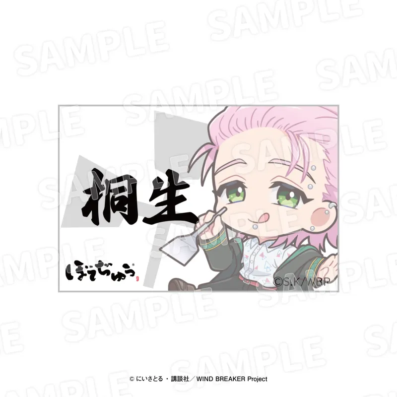WIND BREAKER×ぼてぢゅうグループ アクリルネームバッジ 桐生
