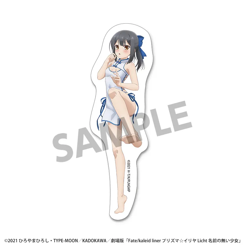 劇場版「Fate/kaleid liner プリズマ☆イリヤ Licht 名前の無い少女」 描き下ろしダイカットステッカー 美遊 チャイナドレス ver.