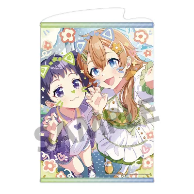 シャインポスト Be Your アイドル！ B2タペストリー vol.1 青天国 春＆伊藤 紅葉