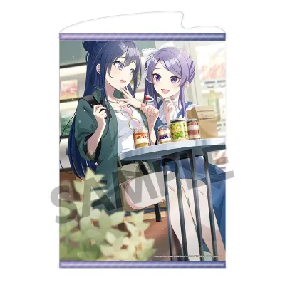 シャインポスト Be Your アイドル！ B2タペストリー vol.1 黒金 蓮＆氷海 菜花