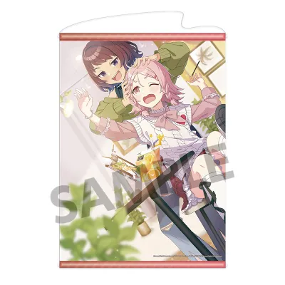 シャインポスト Be Your アイドル！ B2タペストリー vol.1 唐林 絃葉＆苗川 柔
