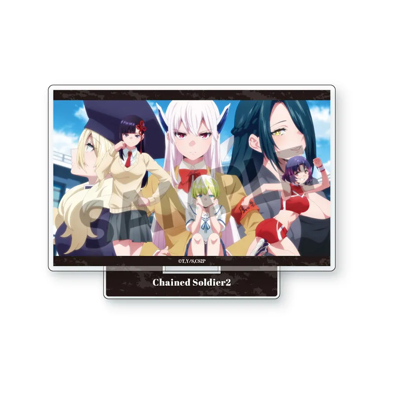魔都精兵のスレイブ2 アクリルスタンド 第11話おまけ(京香&天花&夜雲&ワルワラ&風舞希&恋)