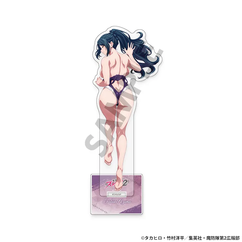 魔都精兵のスレイブ2 描き下ろしアクリルスタンド 東風舞希 競泳水着 ver. B