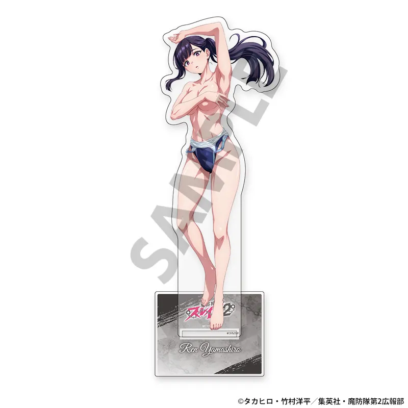 魔都精兵のスレイブ2 描き下ろしBIGアクリルスタンド 山城恋 競泳水着 ver. B