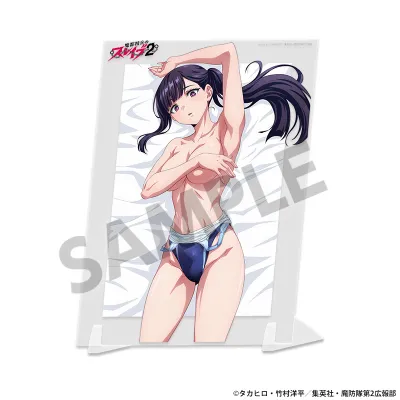 魔都精兵のスレイブ2 描き下ろしビジュアルアクリルプレート 山城恋 競泳水着 ver. B