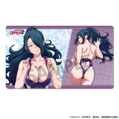 魔都精兵のスレイブ2 描き下ろしラバーマット 東風舞希 競泳水着 ver.
