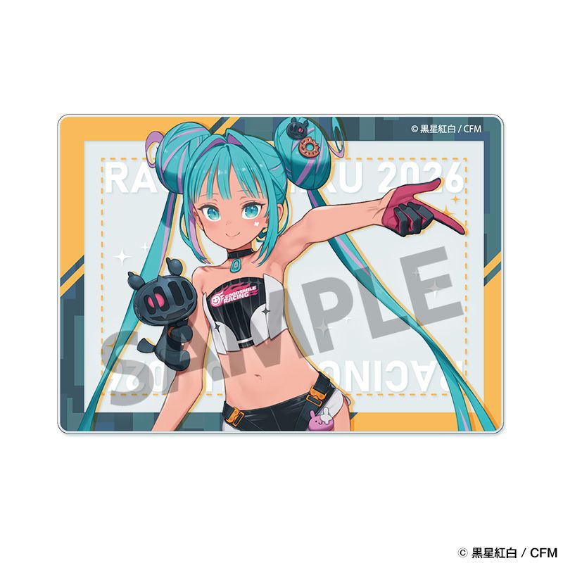 レーシングミク 2026 セパン Ver. アクリルカード - GoodsMart Wholesale