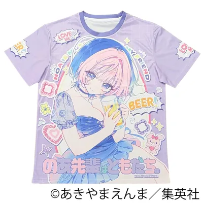 のあ先輩はともだち。 フルグラフィックTシャツA