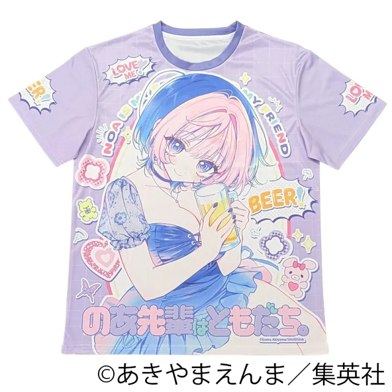 のあ先輩はともだち。 フルグラフィックTシャツA