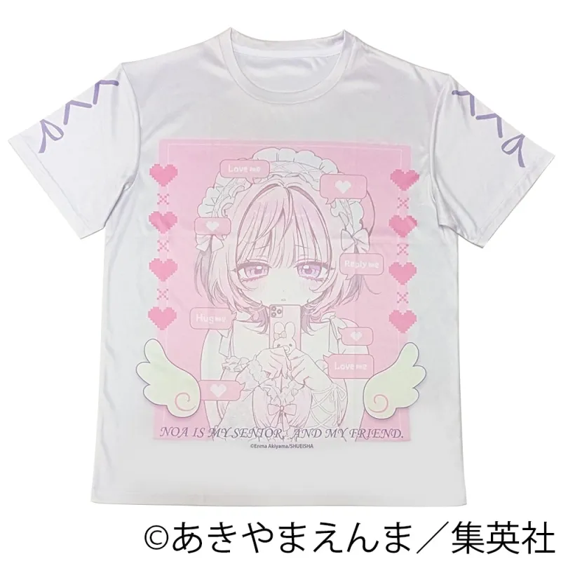 のあ先輩はともだち。 フルグラフィックTシャツB