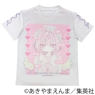 のあ先輩はともだち。 フルグラフィックTシャツB