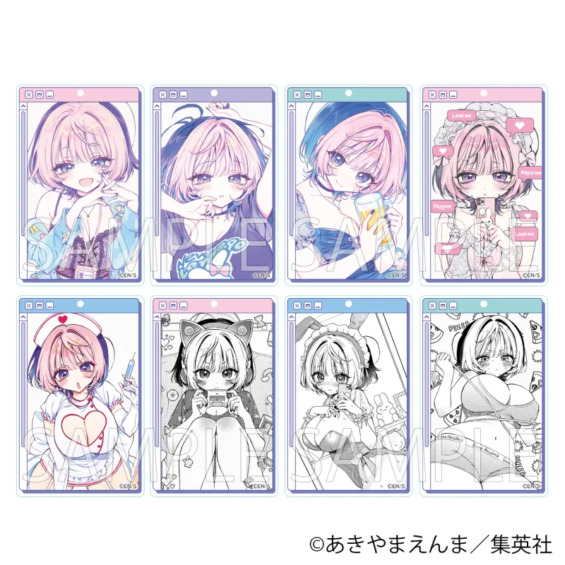 のあ先輩はともだち。 トレーディング アクリルキーホルダー