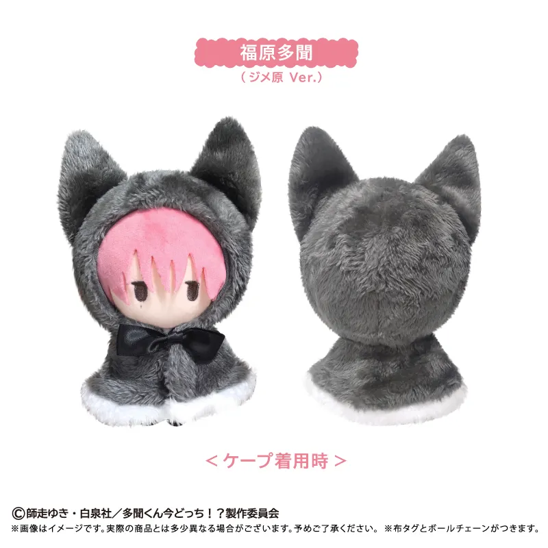 多聞くん今どっち！？ ケープたぴぬい 福原多聞(ジメ原Ver.)