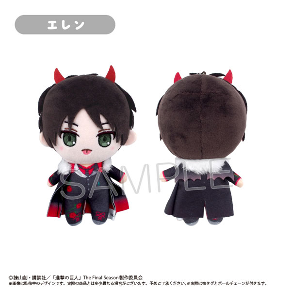 進撃の巨人 おめかしたぴぬい DEVIL Ver. エレン 2