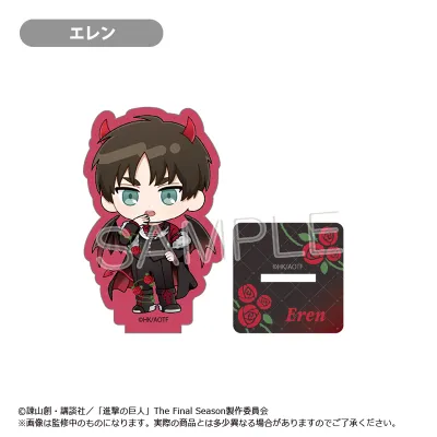 進撃の巨人 ミニキャラアクリルスタンド DEVIL Ver. エレン