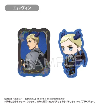 進撃の巨人 ステッカーセット DEVIL Ver. エルヴィン