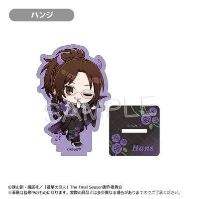 進撃の巨人 ミニキャラアクリルスタンド DEVIL Ver. ハンジ