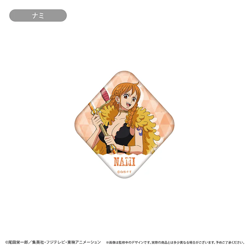ONE PIECE 缶マグネット エルバフ Ver. ナミ