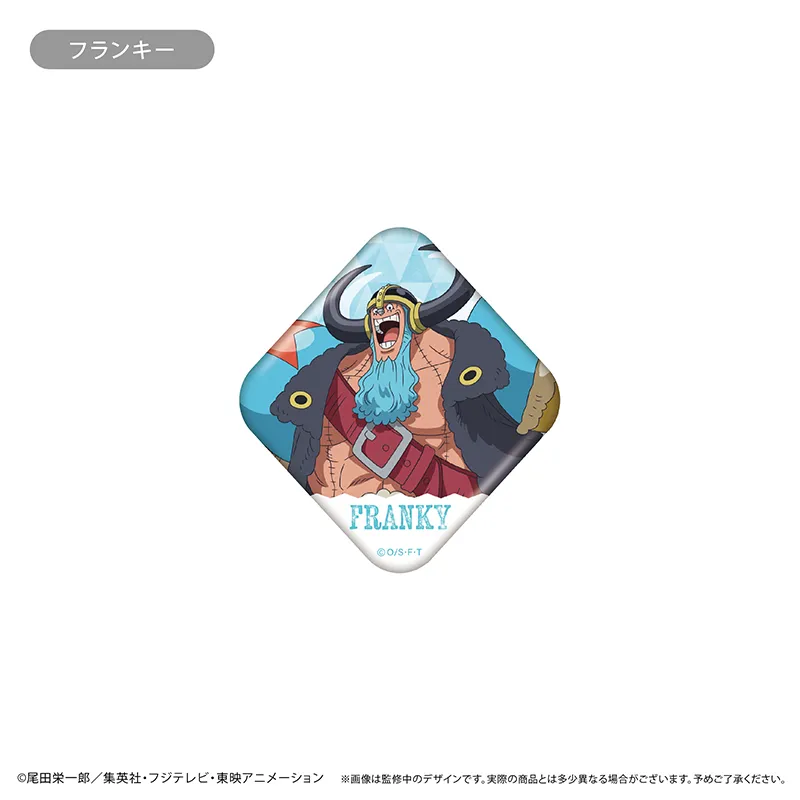 ONE PIECE 缶マグネット エルバフ Ver. フランキー