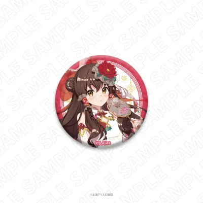 東方Project 缶バッジ<チャイナドレス風衣装> (博麗霊夢)