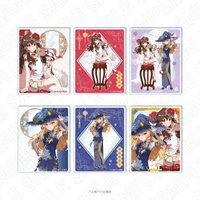 東方Project トレーディングアクリルカード<チャイナドレス風衣装>