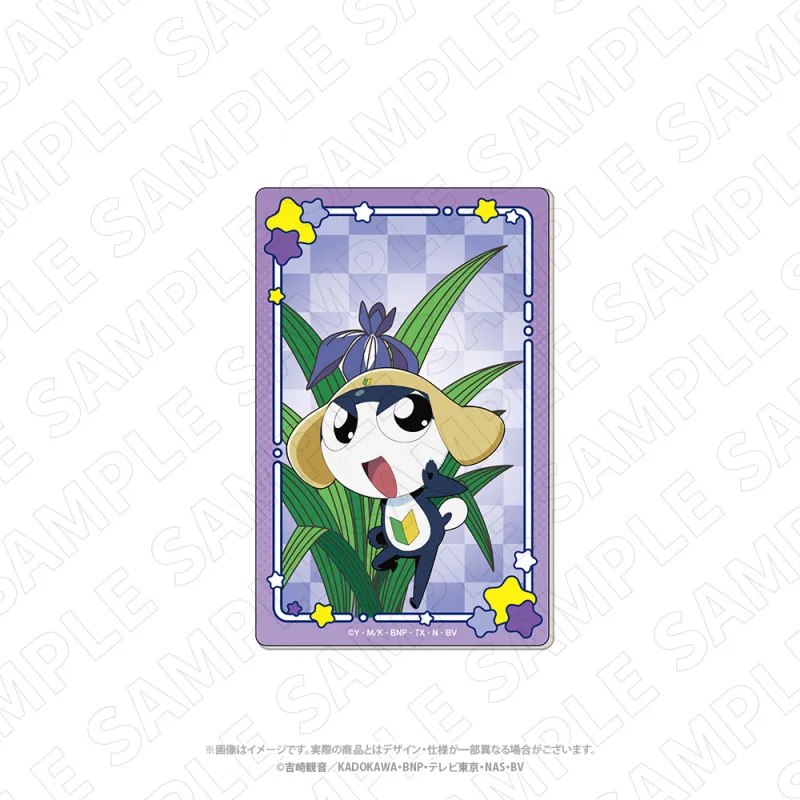 キャラディショナルトイ　ケロロ軍曹　花札柄アクリルカード（タママ）