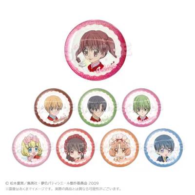 夢色パティシエール トレーディングホログラム缶バッジ