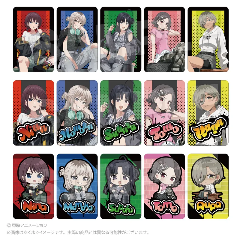 ガールズバンドクライ トレーディングホログラムカード 路地裏ver. 1BOX入数：15