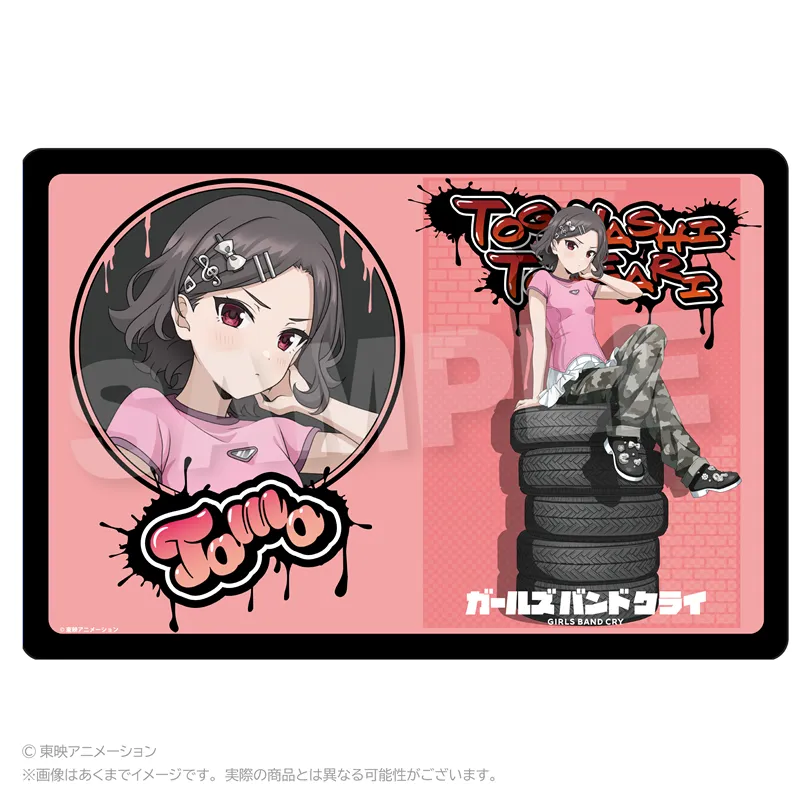 ガールズバンドクライ ラバーマット 路地裏ver. 海老塚智