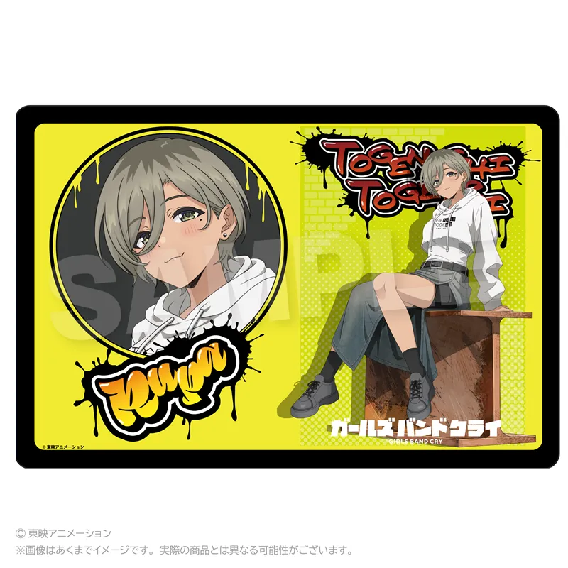 ガールズバンドクライ ラバーマット 路地裏ver. ルパ