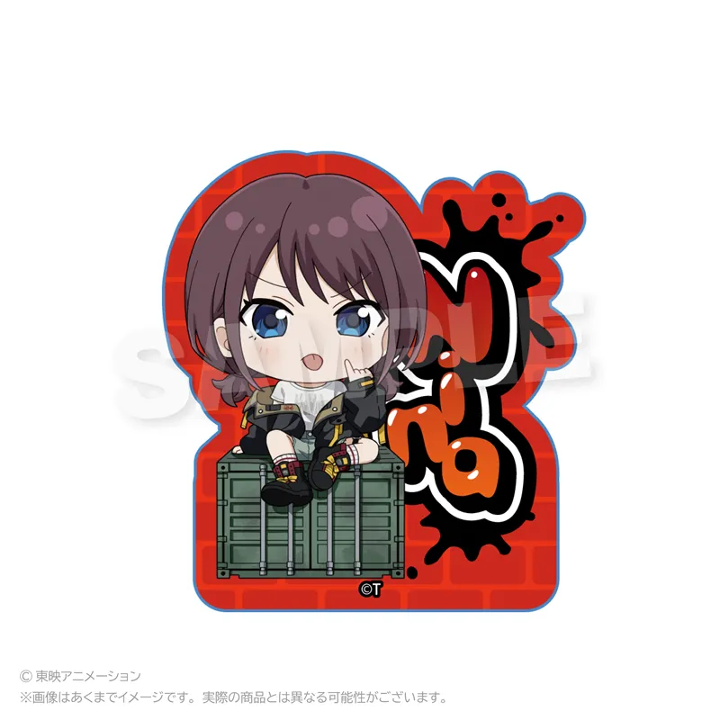 ガールズバンドクライ ミニキャラアクリルブロック 路地裏ver. 井芹仁菜