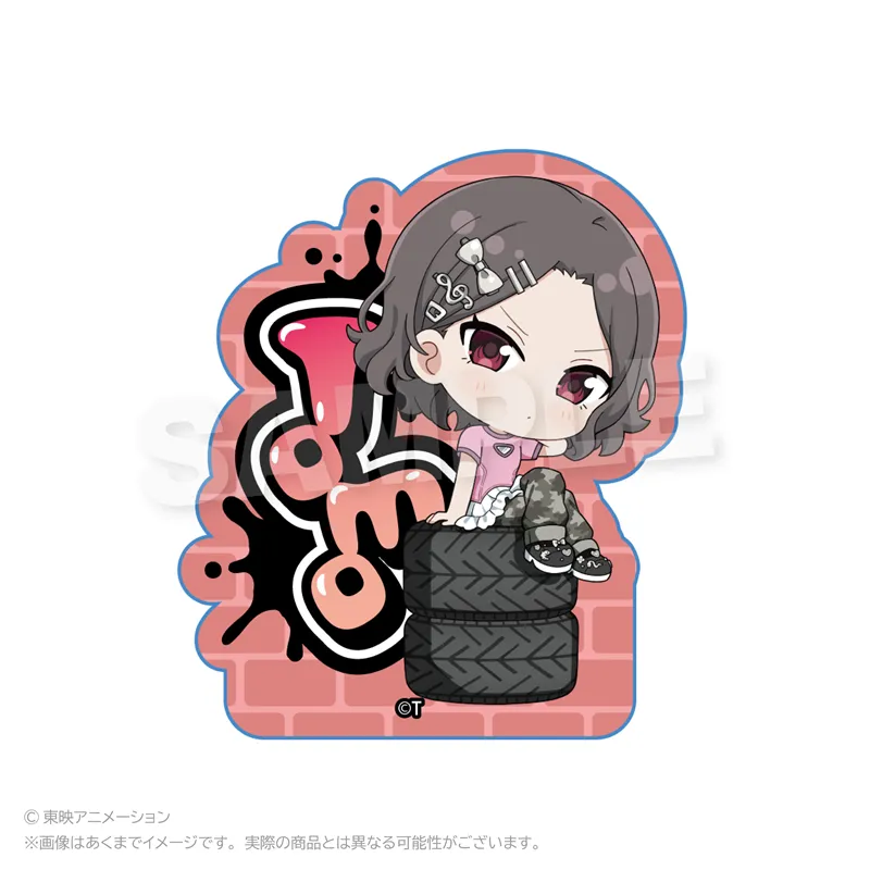 ガールズバンドクライ ミニキャラアクリルブロック 路地裏ver. 海老塚智