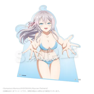 時々ボソッとロシア語でデレる隣のアーリャさん ビッグアクリルスタンド アーリャD