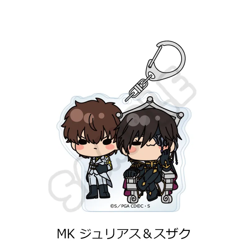 『コードギアス 亡国のアキト』アクリルキーホルダー MK (ジュリアス&スザク)