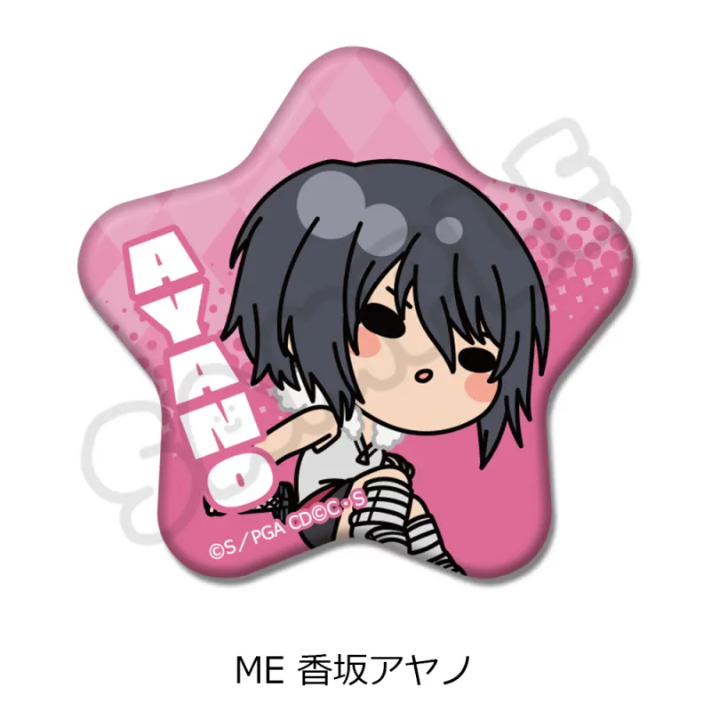『コードギアス 亡国のアキト』星形缶バッジ ME (香坂アヤノ)