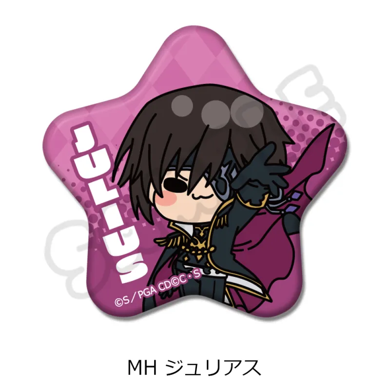 『コードギアス 亡国のアキト』星形缶バッジ MH (ジュリアス)