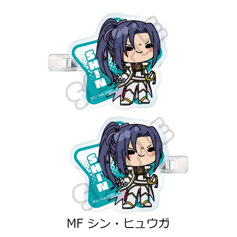 『コードギアス 亡国のアキト』前髪クリップ MF (シン・ヒュウガ)