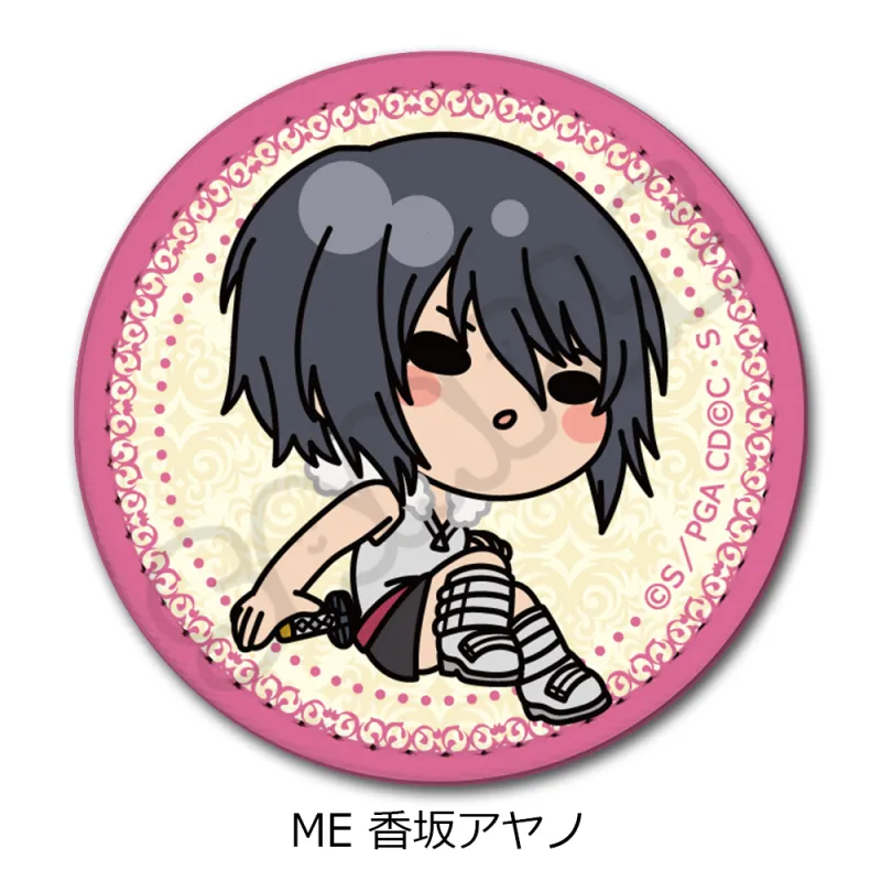『コードギアス 亡国のアキト』レザーバッジ（丸形） ME (香坂アヤノ)