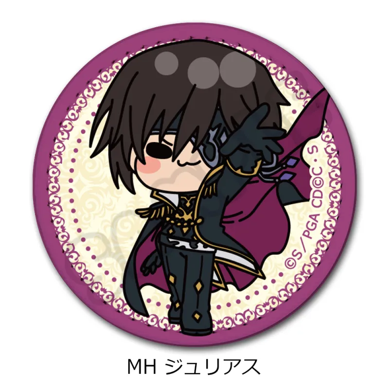 『コードギアス 亡国のアキト』レザーバッジ（丸形） MH (ジュリアス)