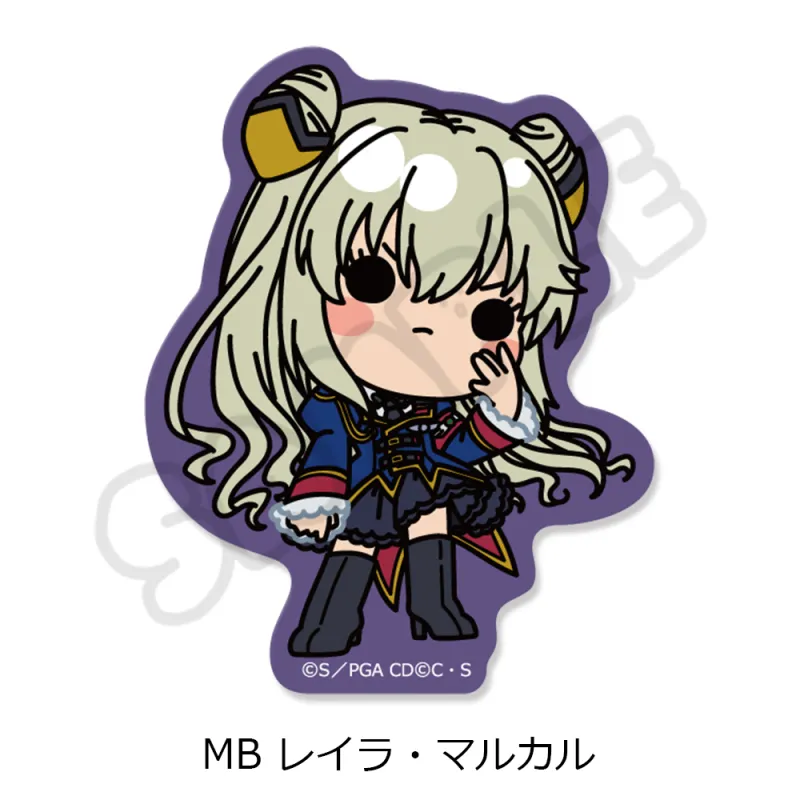 『コードギアス 亡国のアキト』クリアステッカー MB (レイラ・マルカル)